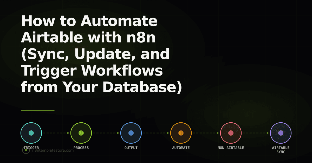 How to Automate Airtable with n8n (Sync, Update, and Trigger Workflows from Your Database)